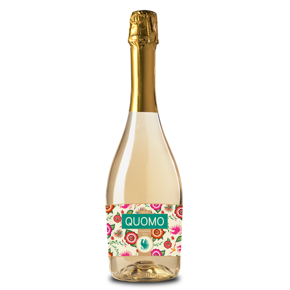 sparkling white wine quomo